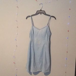 Light denim dress